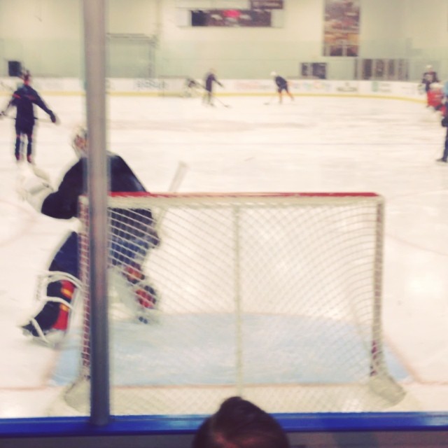 Video: Luongo stopping pucks at practice today. #FlaPanthers